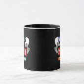 作業懸命遊ソ懸命トレンドの減少 マグカップ (中央)