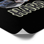 作業懸命遊ソ懸命技術やる気を起こさせるとスポーツ ポスター (角)