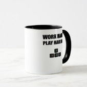 作業懸命遊ソ懸命- RGB マグカップ (正面右)