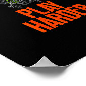 作業懸命遊ソ懸命Atvクワッドライディングミーム ポスター (角)