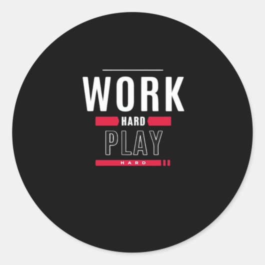 作業懸命遊懸命クラシックウイルス ラウンドシール (正面)