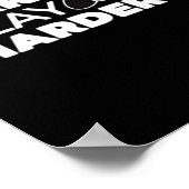 作業懸命遊懸命クラシック必須 ポスター (角)