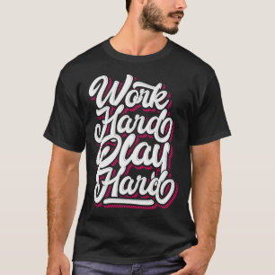 作業懸命遊懸命傾向 Tシャツ
