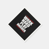 作業懸命遊懸命要おもしろい素 スタンダードカクテルナプキン (角)