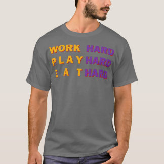 作業懸命遊懸命1 Tシャツ