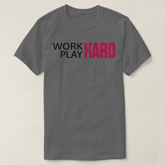 作業懸命遊懸命21 Tシャツ (デザイン正面)