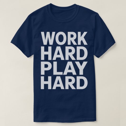 作業懸命遊懸命23 Tシャツ (デザイン正面)