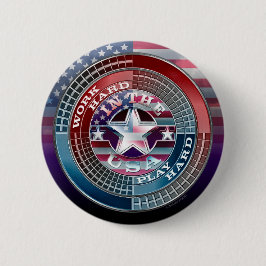 作業懸命遊懸命（USAボタン） 缶バッジ