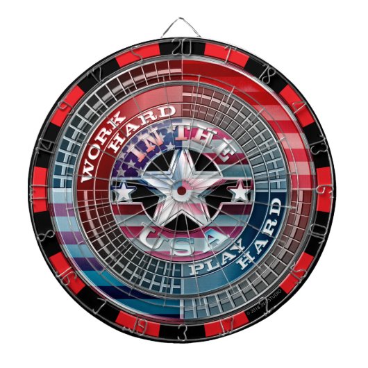 作業懸命遊懸命In The USA Dartboard ダーツボード (正面)