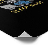 作業懸命遊、その懸命、スリープ懸命 ポスター (角)