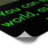 作業懸命 ポスター (角)