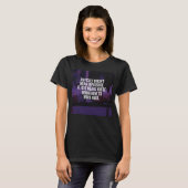 作業懸命 – 女性トレーニング やる気を起こさせる Tシャツ (正面フル)