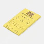 作業指示スリップまたは滑ること ポストイット (アングル)