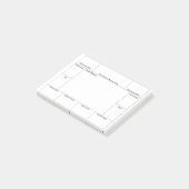 作業明細構造のための仕事の推定 ポストイット (アングル)