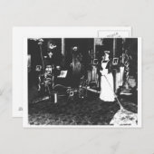 作業時の掃除機 ポストカード (正面/裏面)