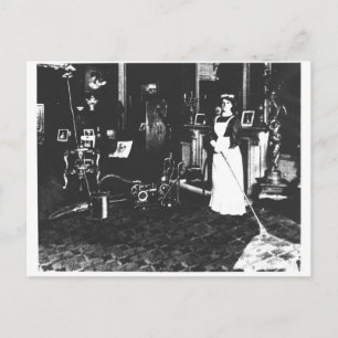 作業時の掃除機 ポストカード