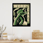 作業気に ポスター (キッチン)