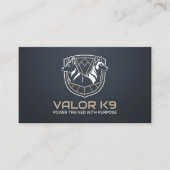 作業犬のトレーニング – GSD – マリノワ 名刺 (正面)