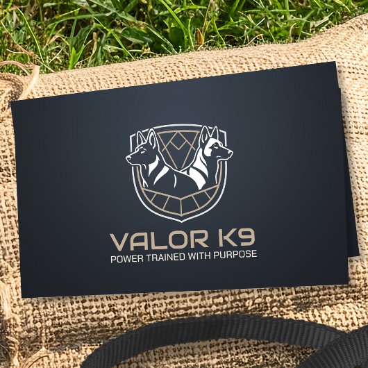 作業犬のトレーニング – GSD – マリノワ 名刺