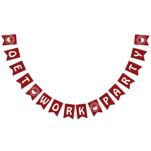 作業班の旗の旗 バンティングフラッグ (全)