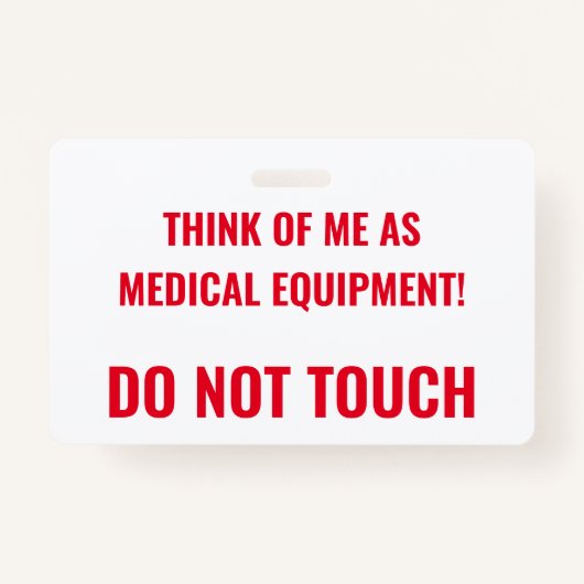 作業用医療機器 バッジ (裏面)