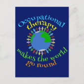 作業療法が世界を回している ポストカード (正面)