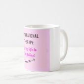 作業療法のスローガンのマグ コーヒーマグカップ (正面右)