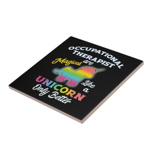 作業療法のユニコーンOTのセラピスト タイル (側面)