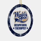 作業療法士のギフトのオーナメント セラミックオーナメント (右)