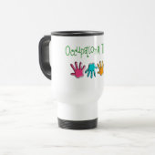 作業療法士のギフト トラベルマグ (正面左)