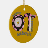 作業療法士のクリスマスのオーナメント セラミックオーナメント (右)