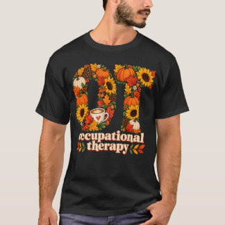 作業療法士の秋 OT サンクスギビング Tシャツ
