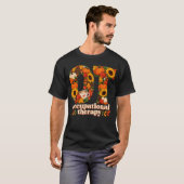 作業療法士の秋 OT サンクスギビング Tシャツ (正面フル)