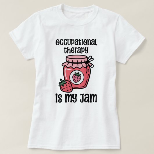 作業療法士の面白い格言 Tシャツ (デザイン正面)
