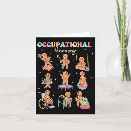 作業療法士はいつだって優しいリストに載っている カード (正面)