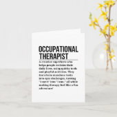 作業療法士 カード (黄色い花)