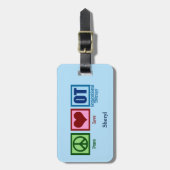 作業療法士 ラゲッジタグ (正面縦)