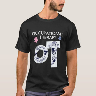 作業療法士 作業療法 OT Tシャツ