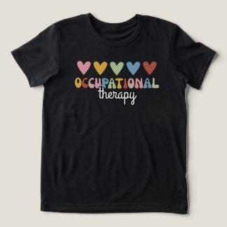 作業療法士 OT プロフェッショナル トライブレンドTシャツ