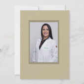 作業療法学修士課程　卒業 案内状 (裏面)