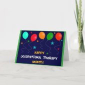 作業療法月 カード (正面)