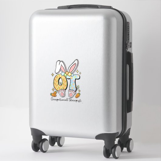 作業療法 イースターバニー OT OTA 春の Ot シール (スーツケース)