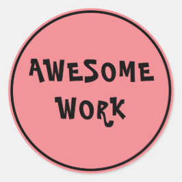 作業素晴らし先生勇気付けられるクラシックラウンドS ラウンドシール