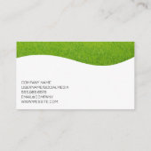 作業者トリミングツリー 名刺 (裏面)