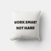 作業頭が切れる懸命 クッション (正面)