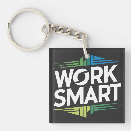 作業頭が切れる キーホルダー (正面)