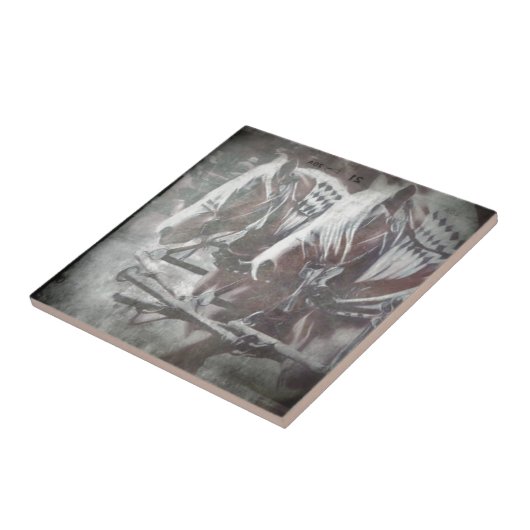 作業馬 タイル (側面)