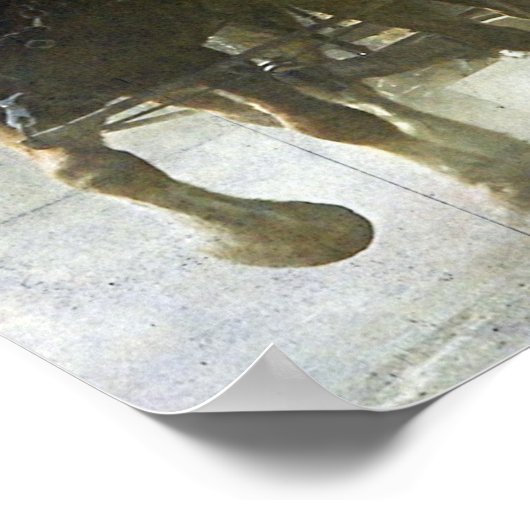 作業馬 ポスター (角)