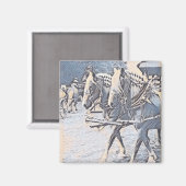 作業馬 マグネット (正面/裏面)