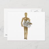 作業3Dパズル ポストカード (正面/裏面)